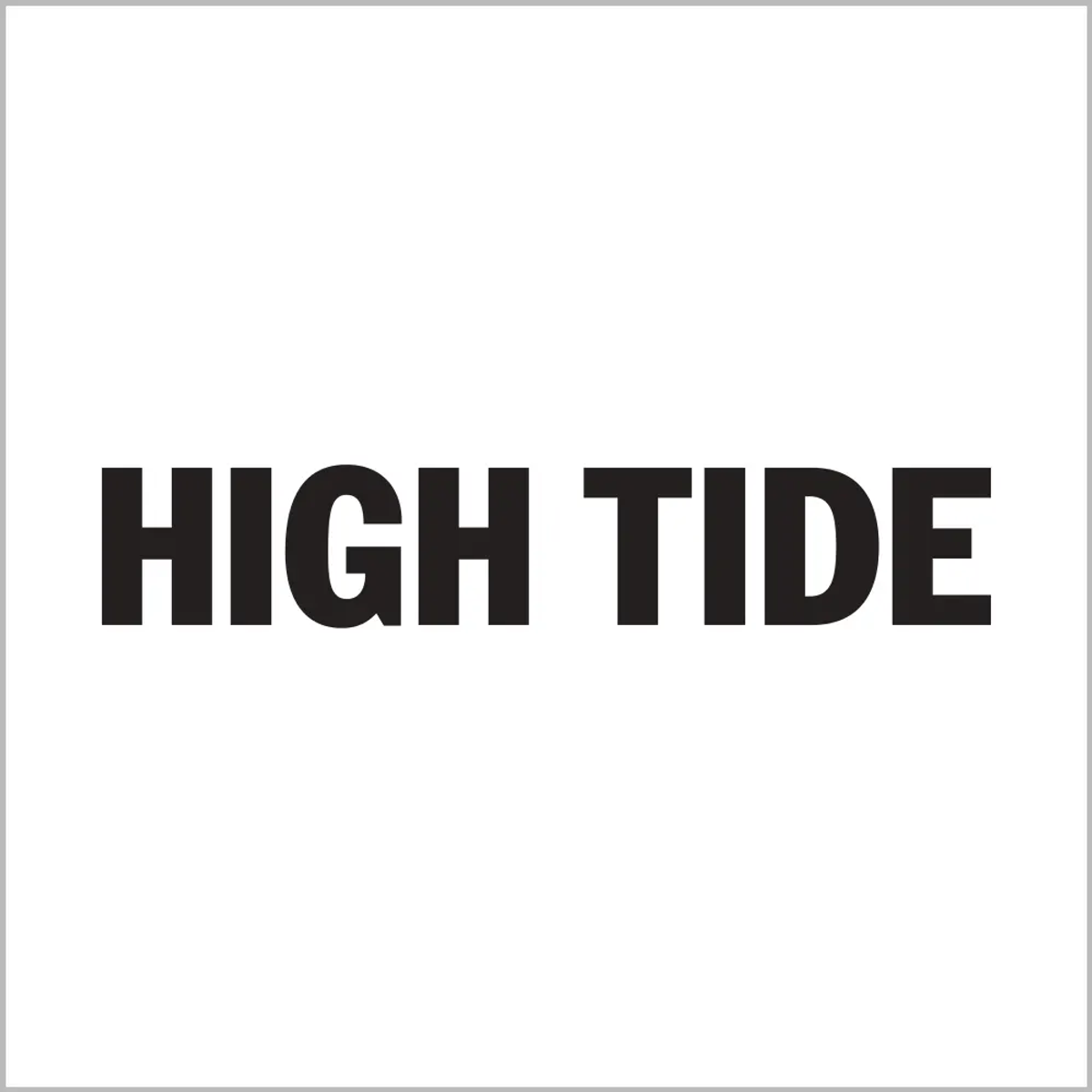 High Tide