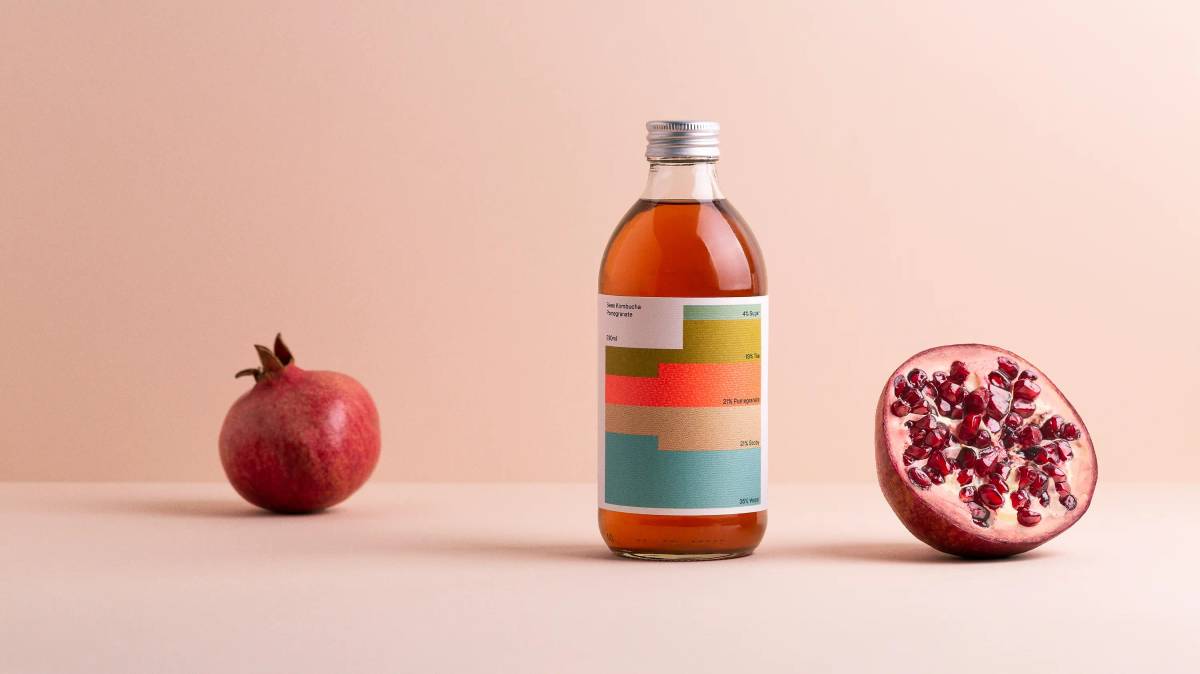 Swee Kombucha: Packaging