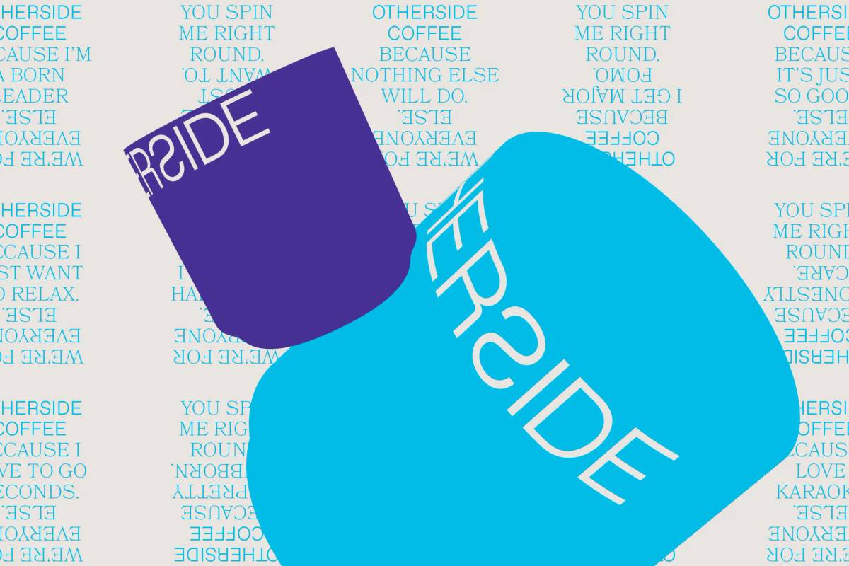 Otherside Coffee: Brand graphics