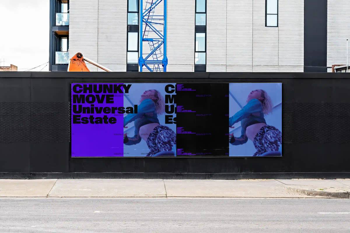 Chunky Move: Outdoor ad