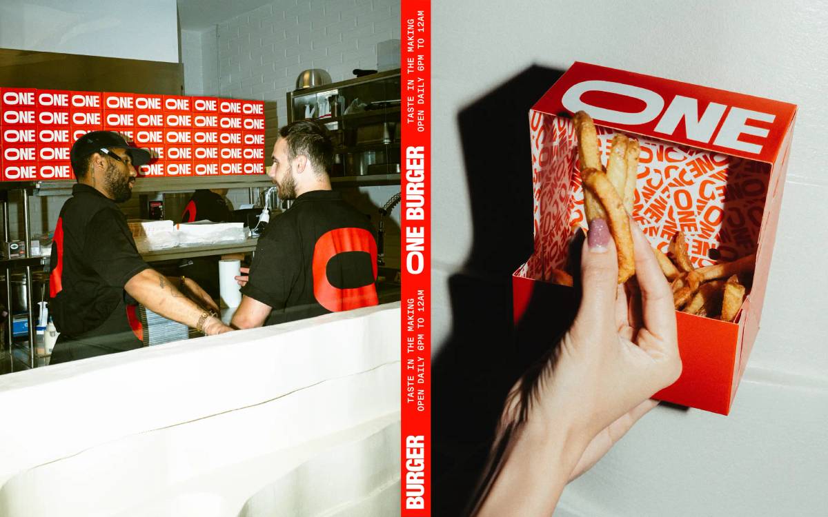One Burger: Brand visual