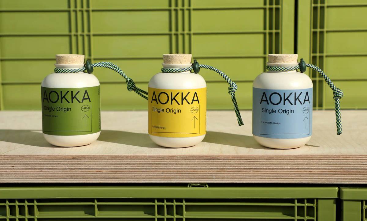 AOKKA: Coffee beans packaging